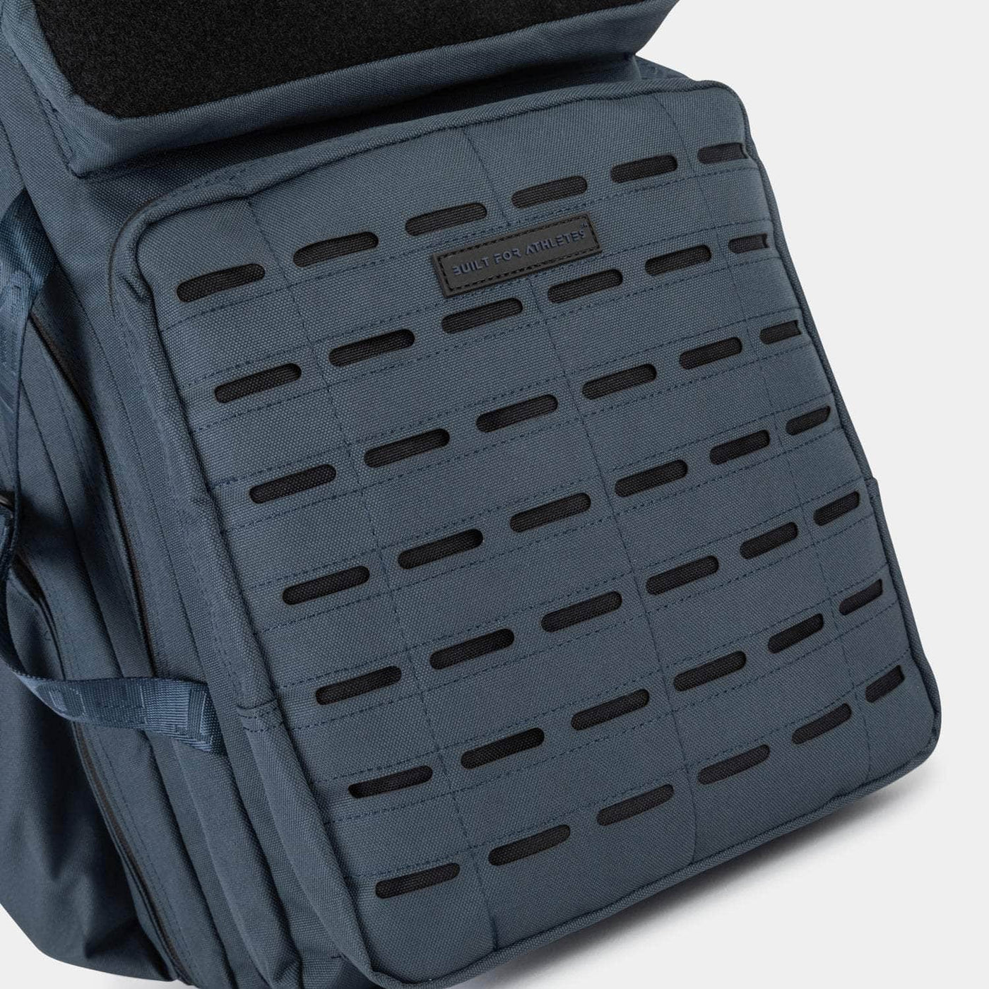 Large black petrol blue 45L Backpack