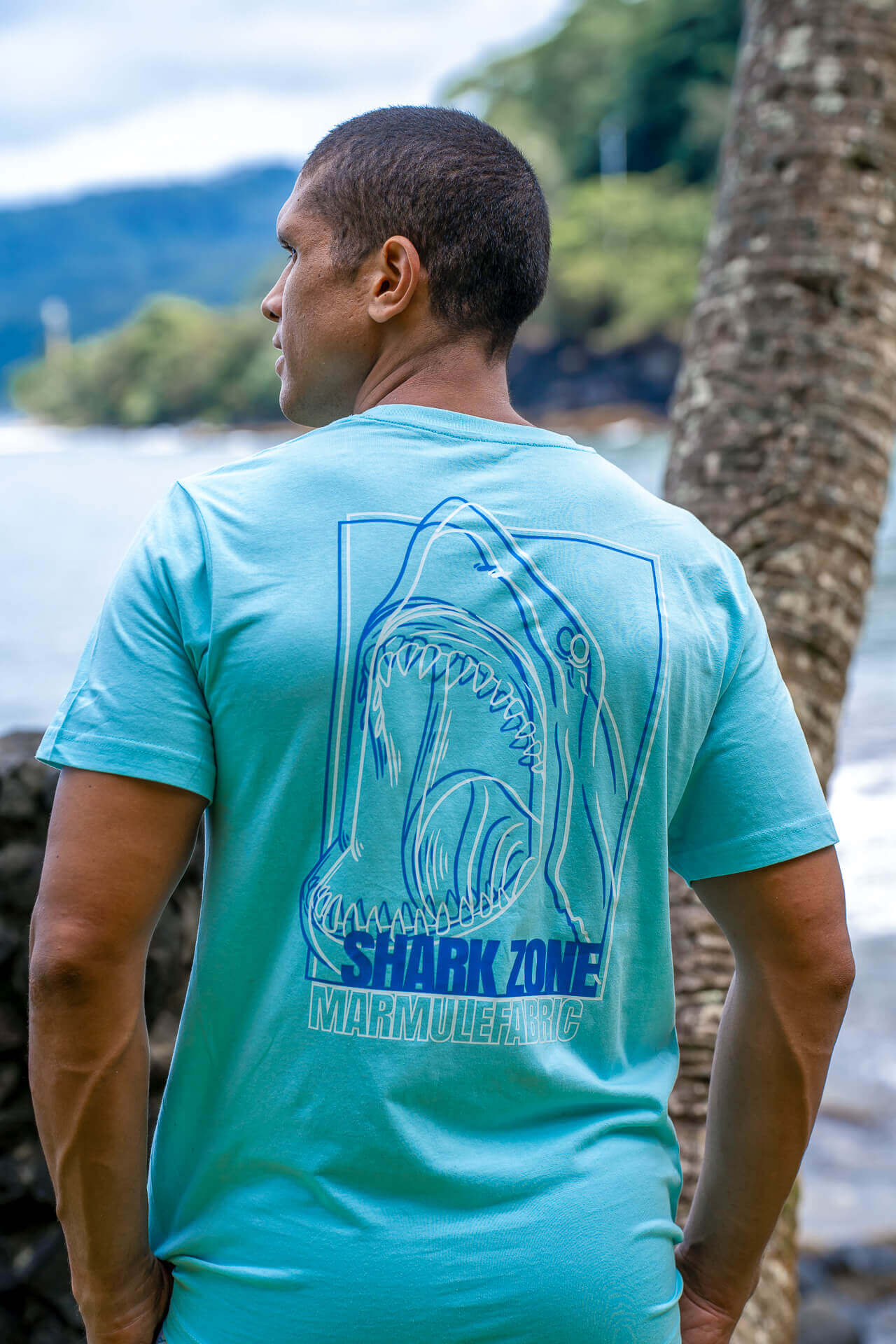 MARMULE-Tshirt Oversize “Shark Zone”