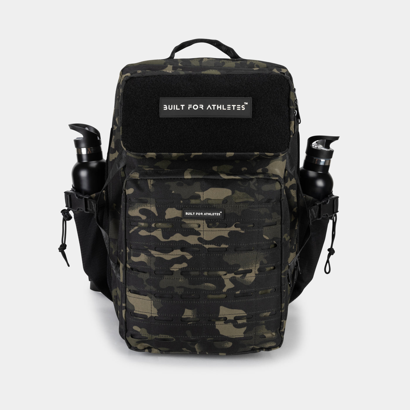 Large black camo 45L Backpack