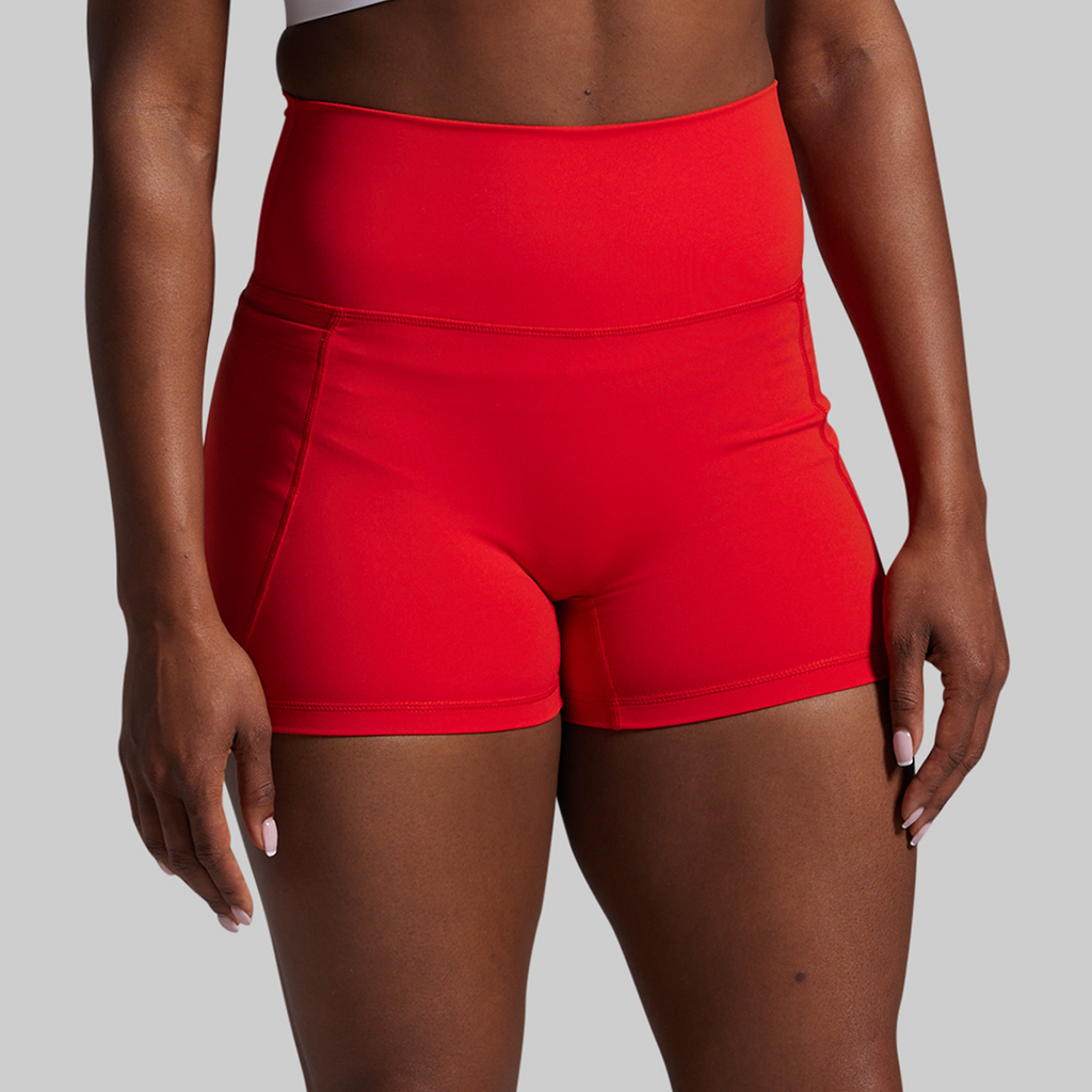 BORN PRIMITIVE-Synergy Short with Pockets 2.0 RED