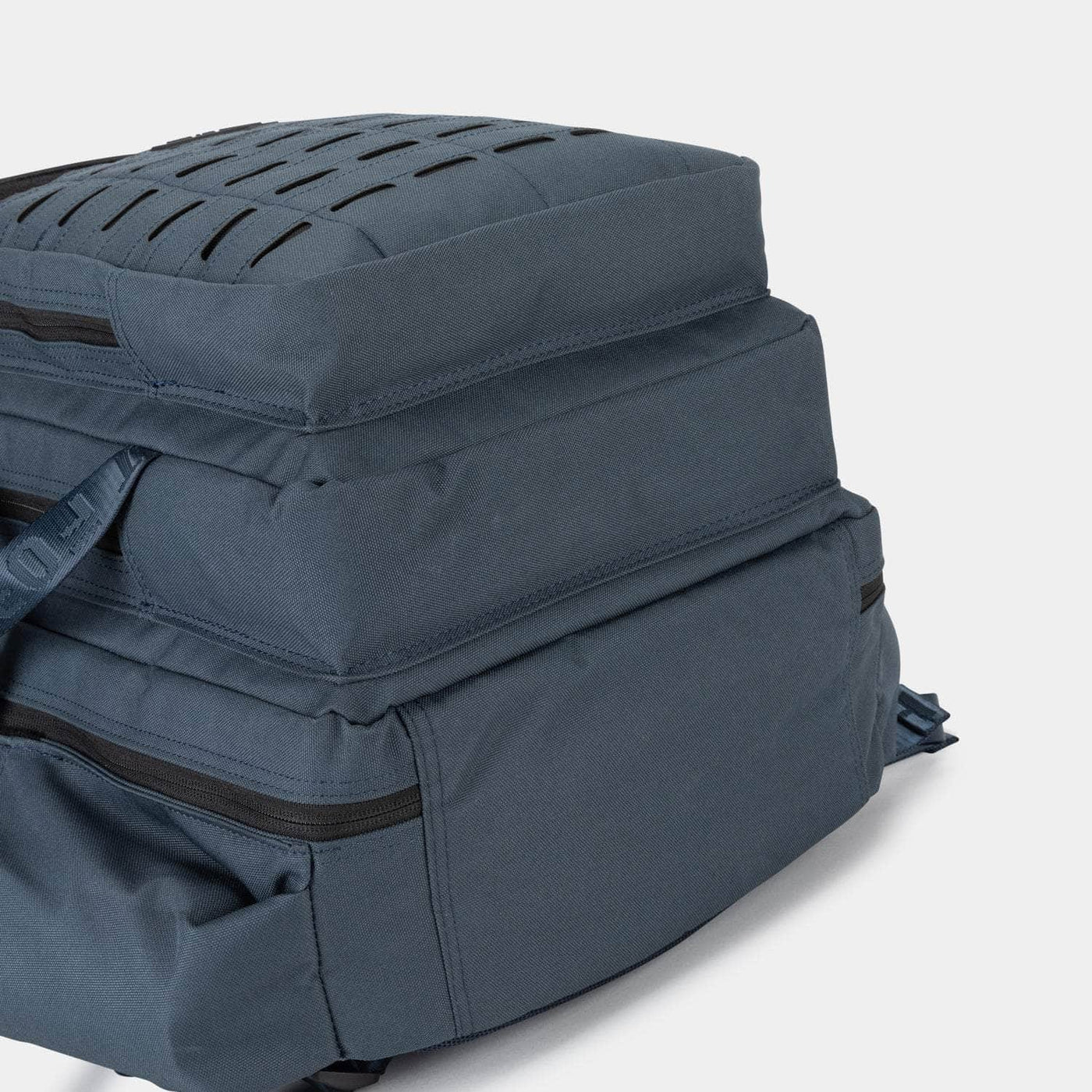 Large black petrol blue 45L Backpack