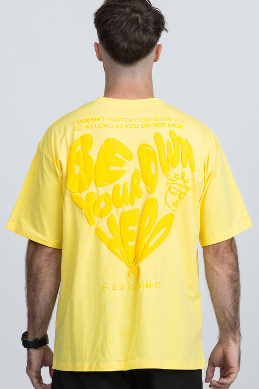 T-Shirt Oversized "Cruise" yello