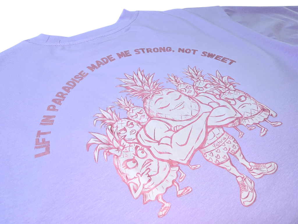T-Shirt oversize Crop Top for KIDS  "Power Victoria"