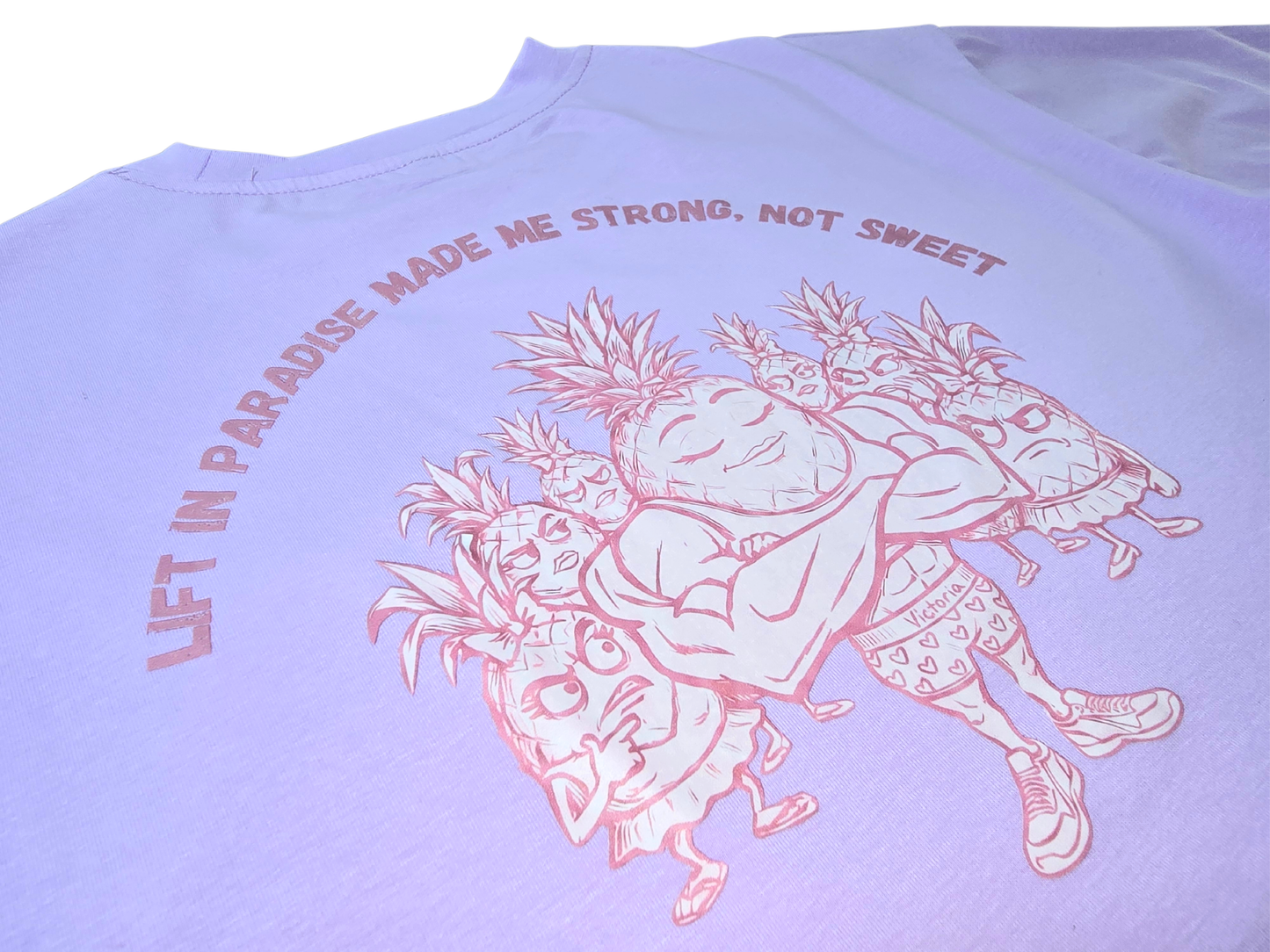 T-Shirt oversize Crop Top for KIDS  "Power Victoria"