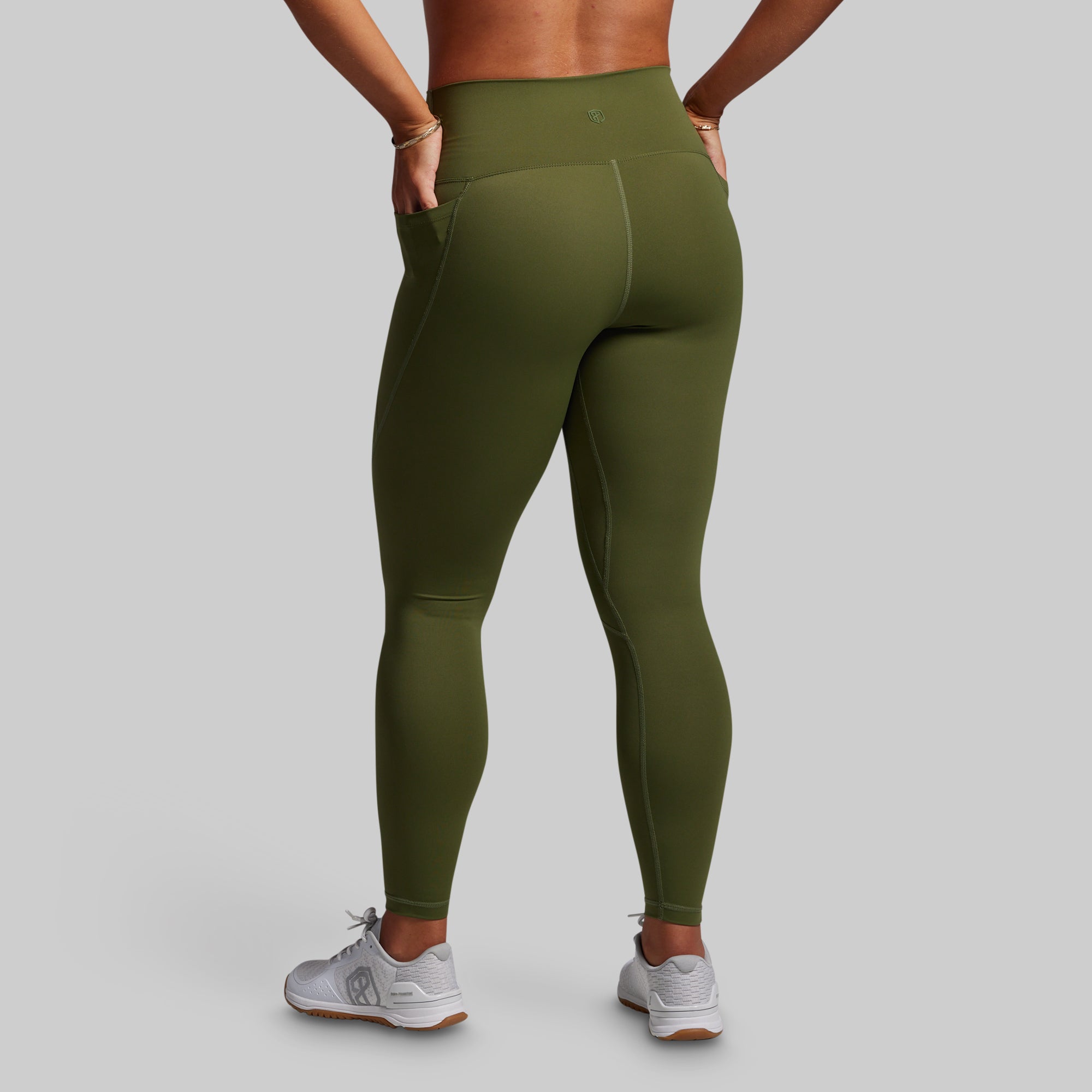 BORN PRIMITIVE-Synergy legging with pockets 2.0 OLIVE