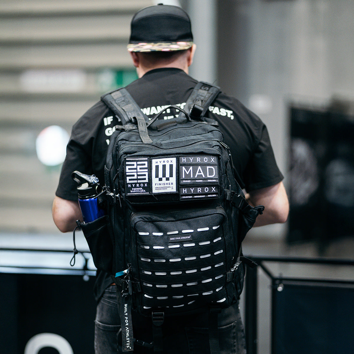 Large monochrome 45L Backpack