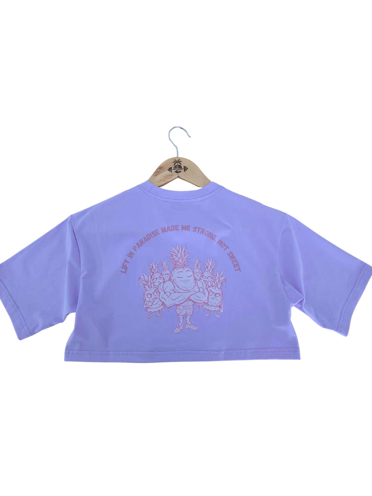 T-Shirt oversize Crop Top for KIDS  "Power Victoria"