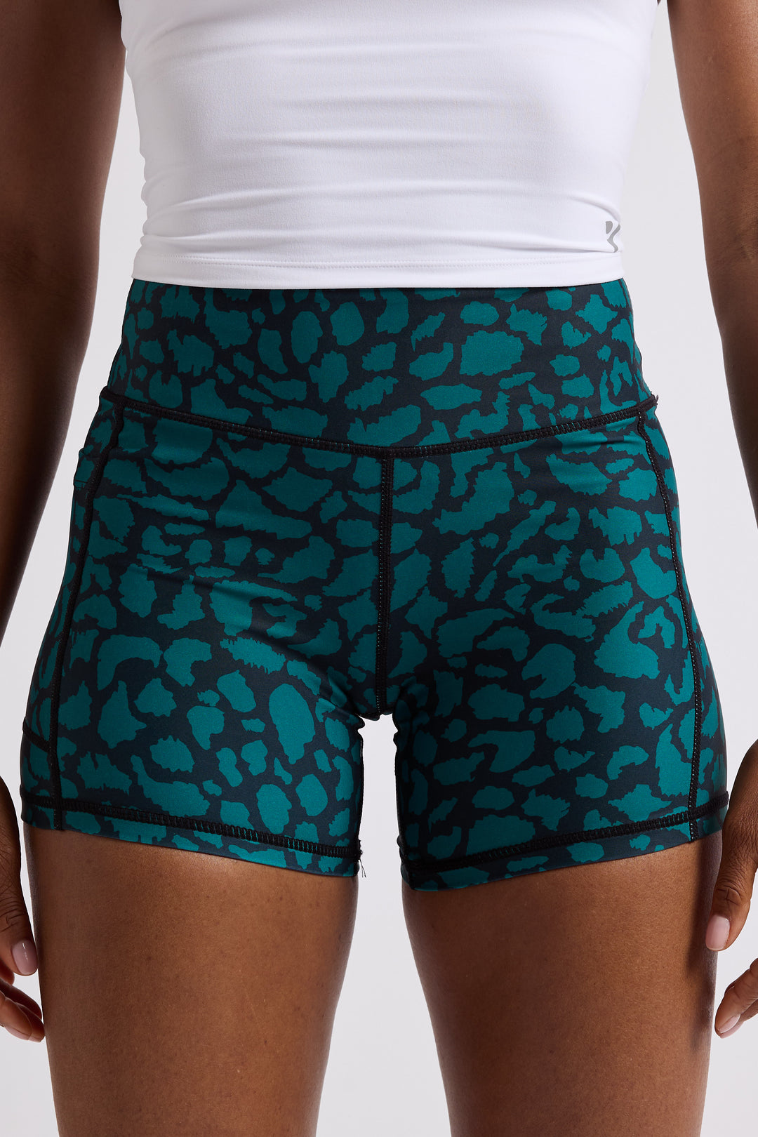 VOXY-5"TEAL LEOPARD