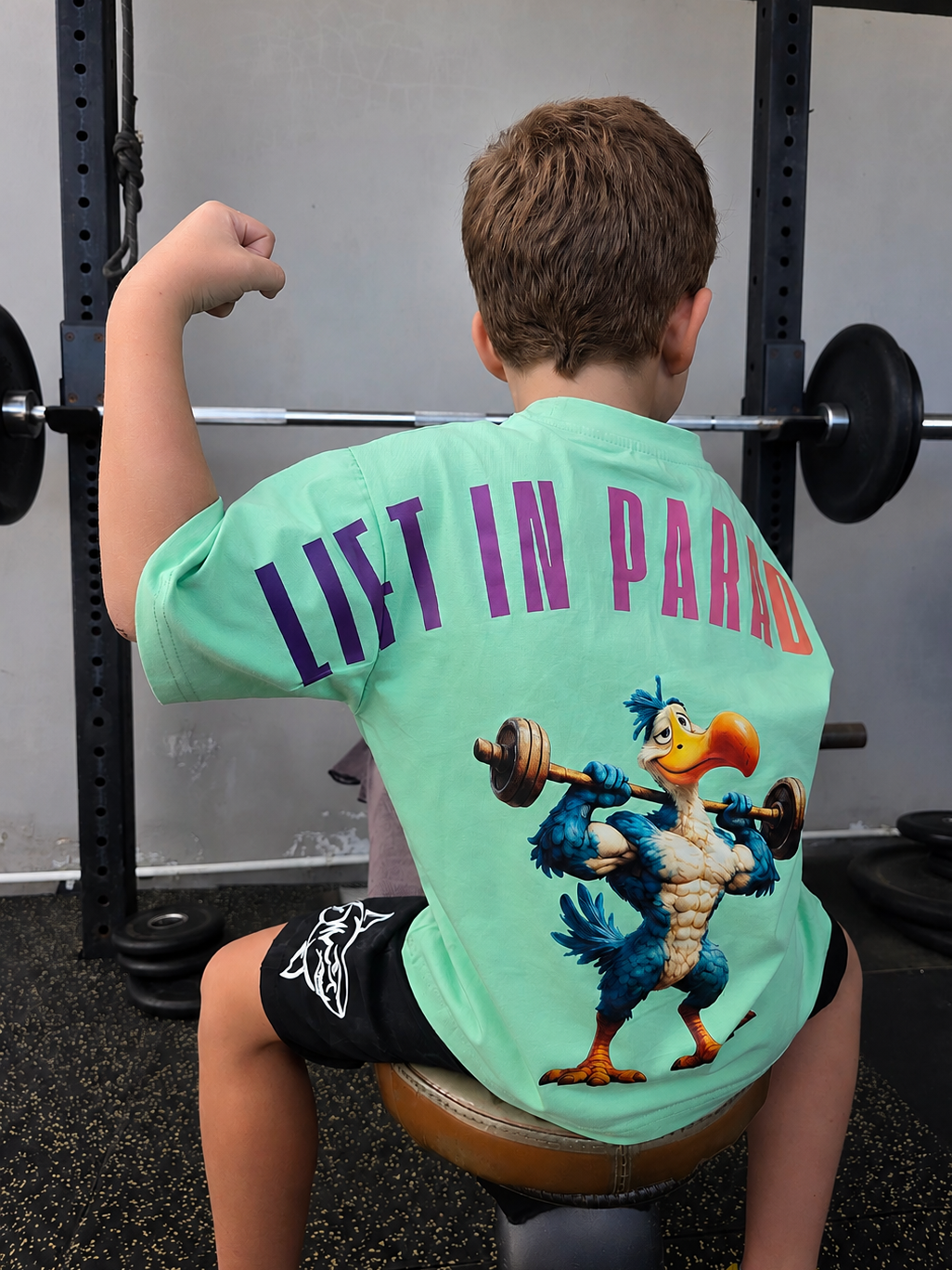 T-Shirt oversize for KIDS - "Strong Dodo"