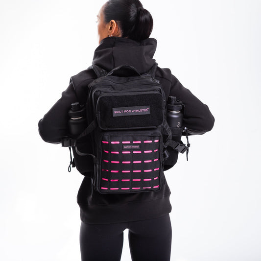 Medium Black&Pink 25L Backpack