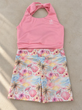 Brassière et short kids" PINK LAGOON "