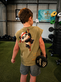 T-Shirt oversize Tank for KIDS - "Little Warrior"