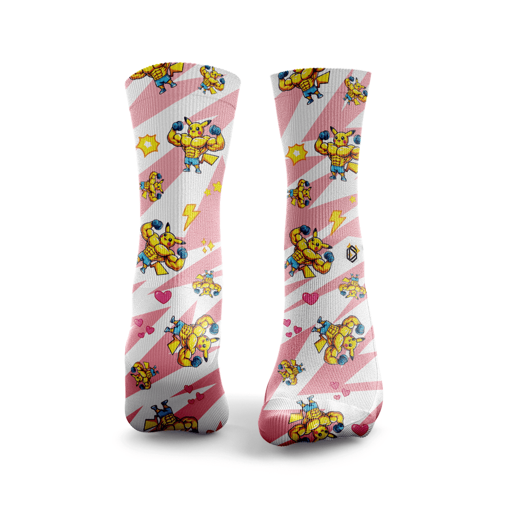 Chaussettes Crew Pikachu  HEXXEE