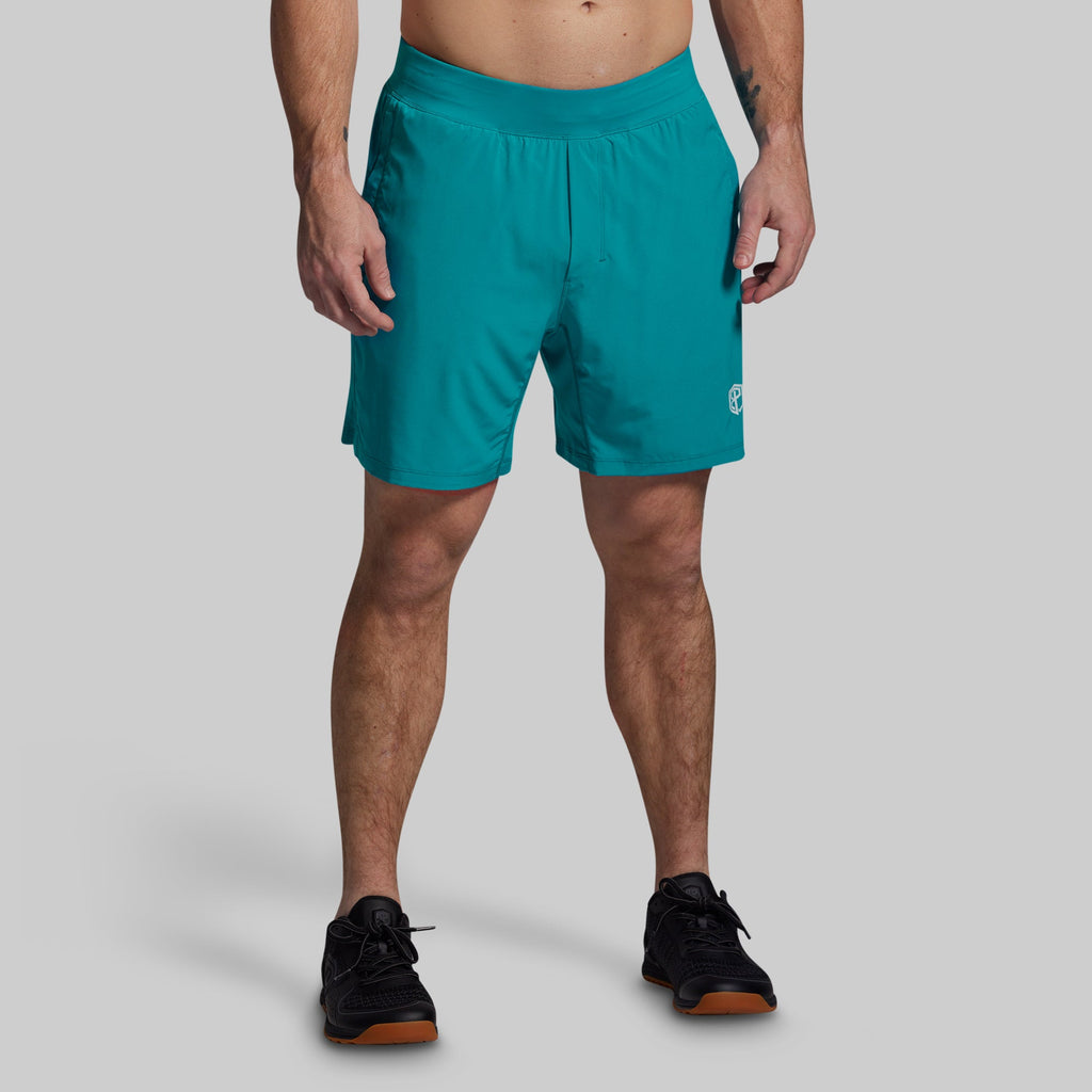 BORN PRIMITIVE-Versatile Short avec compression 7" RIPTIDE