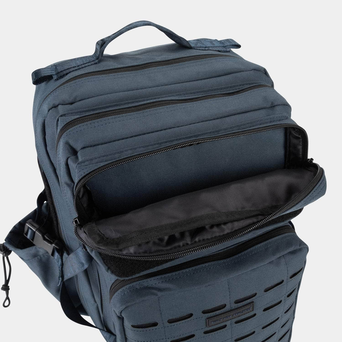 Large black petrol blue 45L Backpack