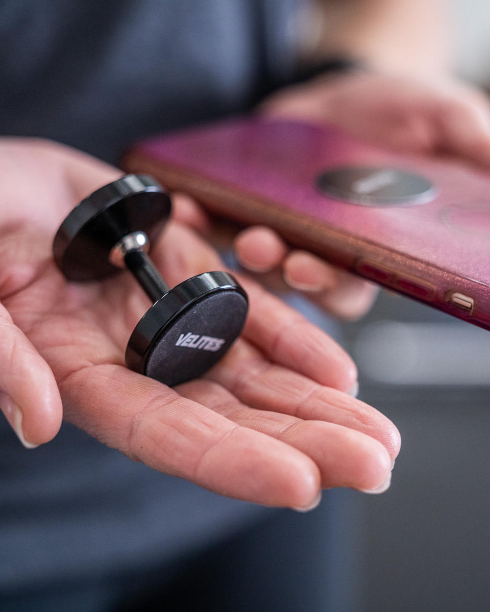 Support magnétique pour téléphone