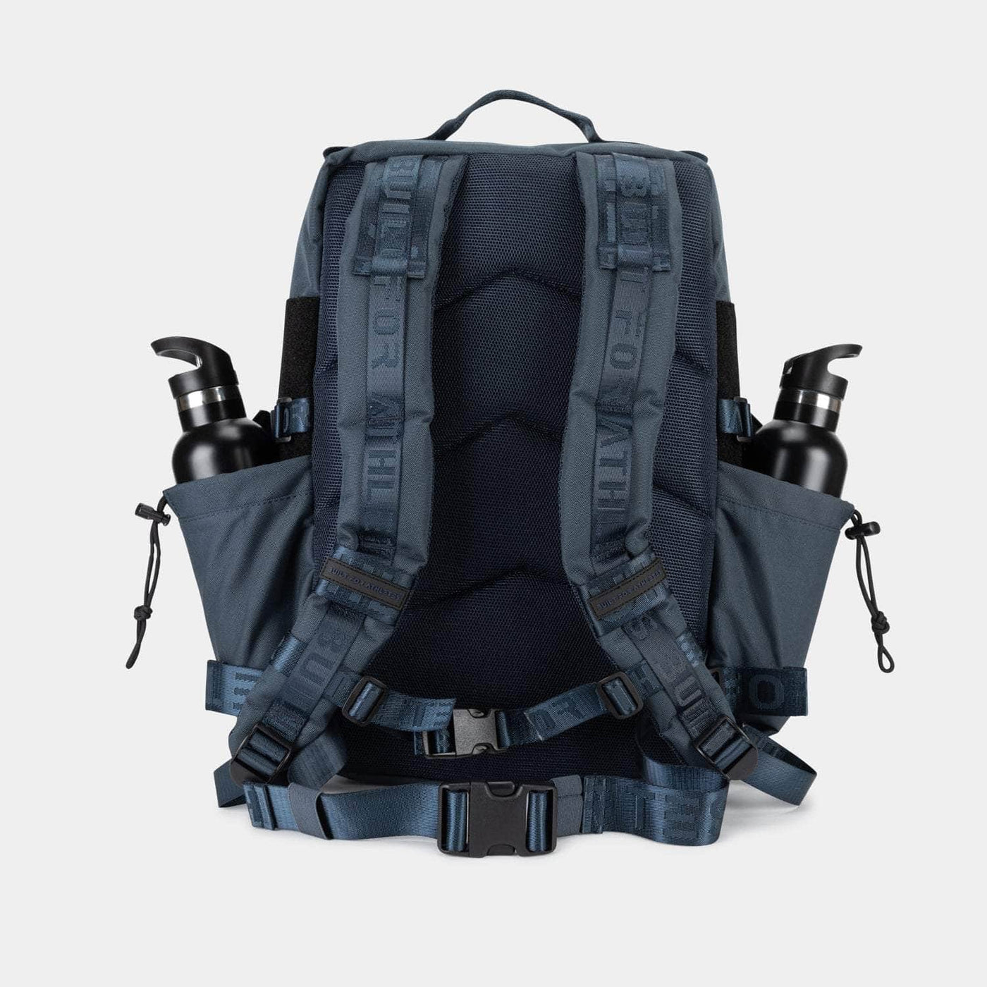 Large black petrol blue 45L Backpack