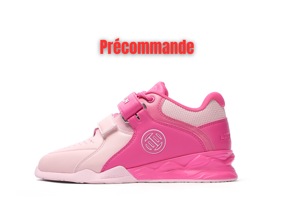 LUXIAOJUN Weightlifting Shoes ‘Pinky Berry Boost’ Edition