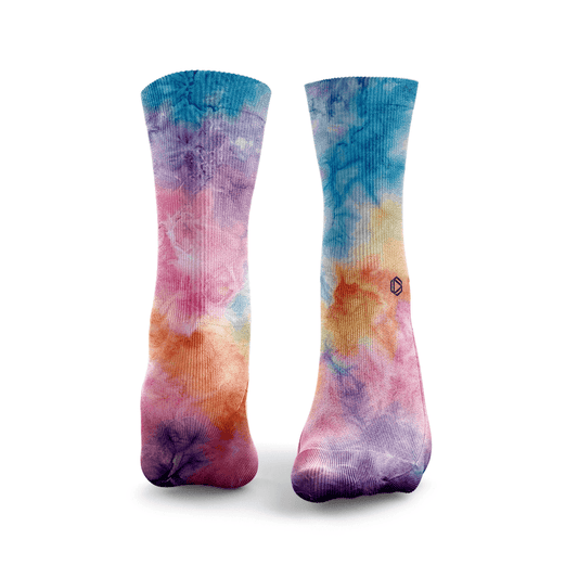 Chaussettes Cotton Candy Tie Dye HEXXEE