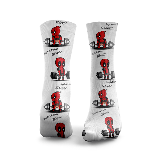Chaussettes 2 Stripes Mini deadpool  HEXXEE