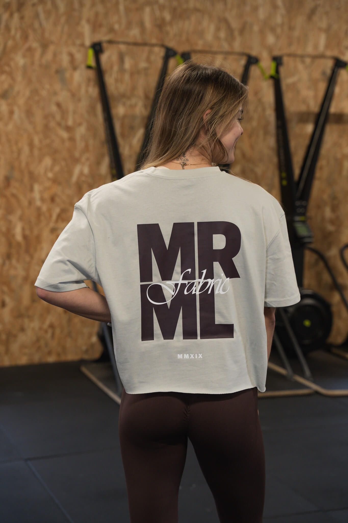 MARMULE-Crop Oversize “Brown Edition”