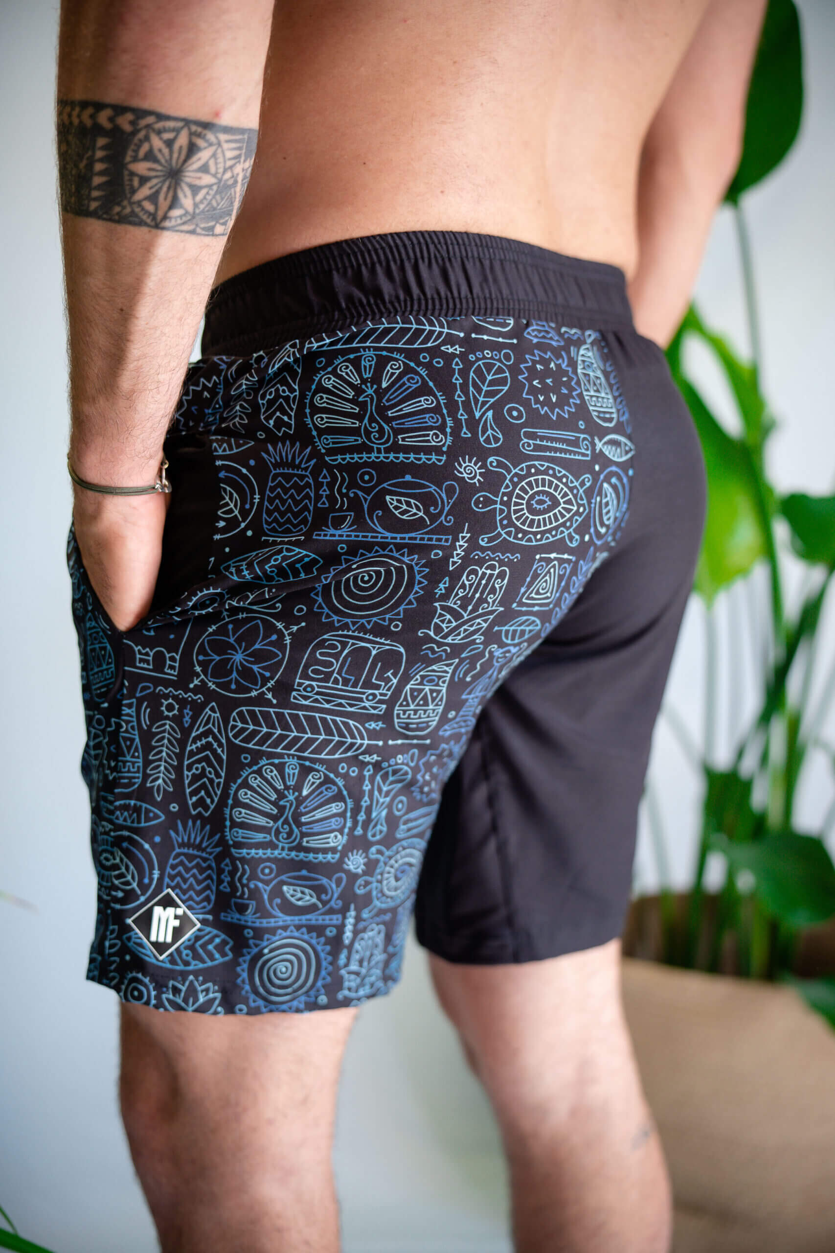 MARMULE-Short Homme “Tortuga Island”