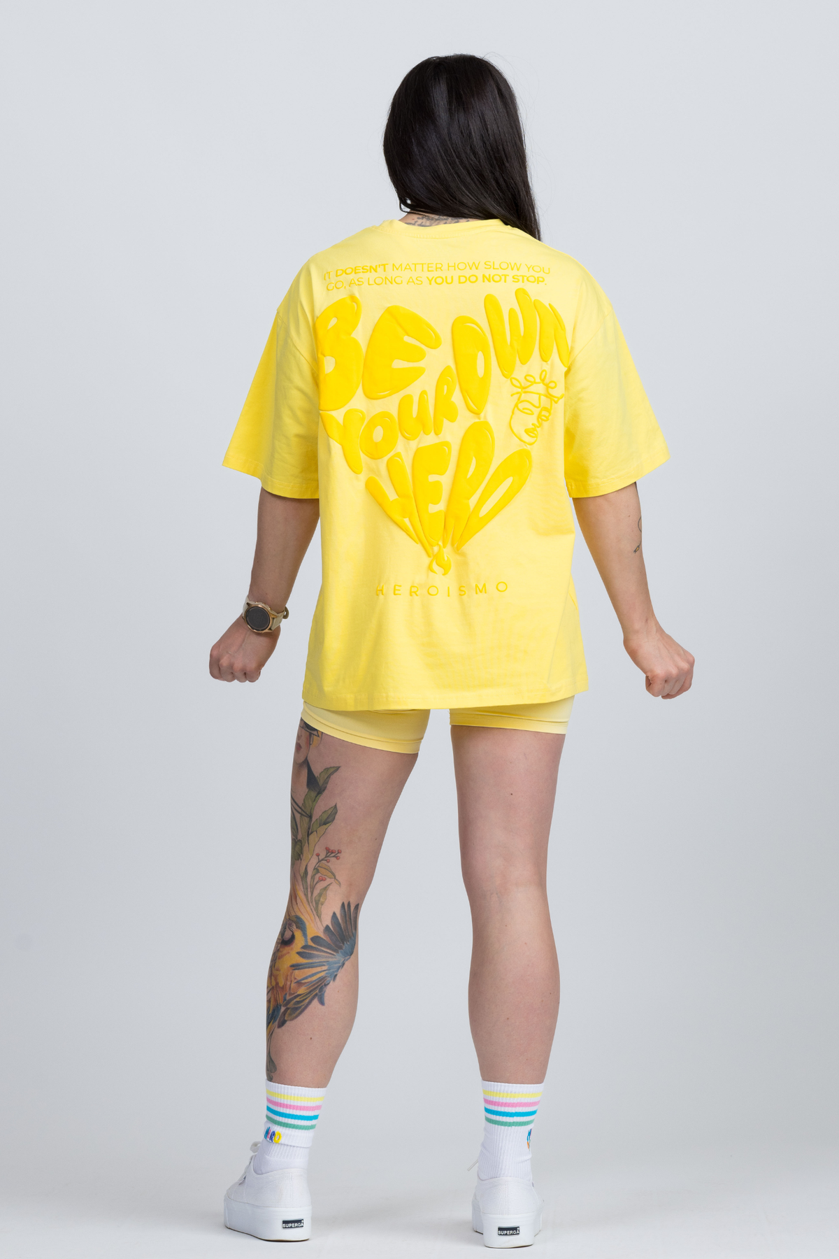 T-Shirt Oversized "Cruise" yello