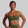 BORN PRIMITIVE-Serenity Sport Bra OLIVE