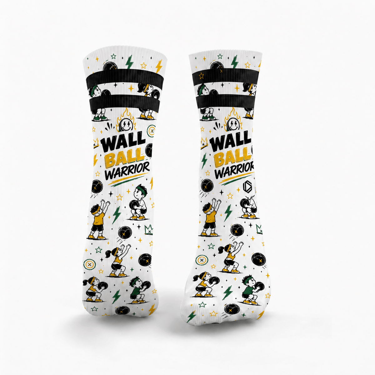 Chaussettes 2 stripes Wall ball warrior HEXXEE