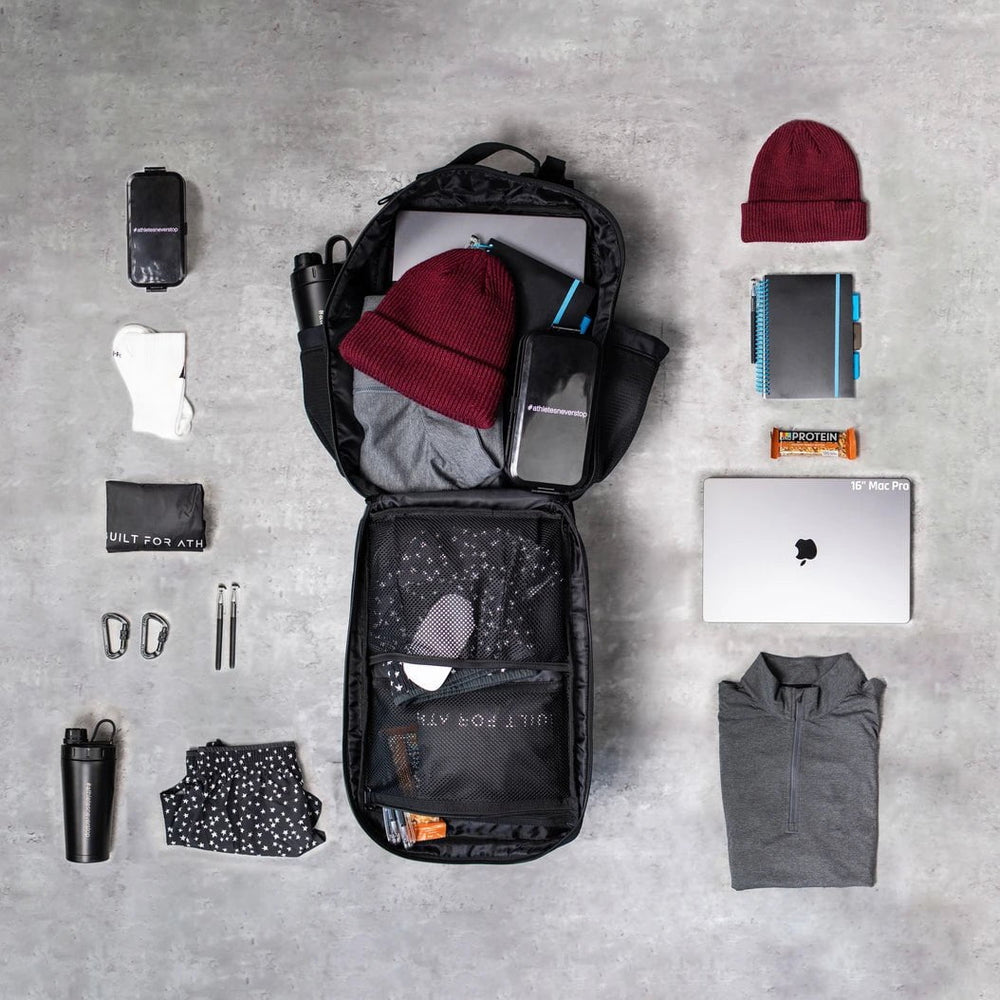 Medium Black&Aqua 25L Backpack