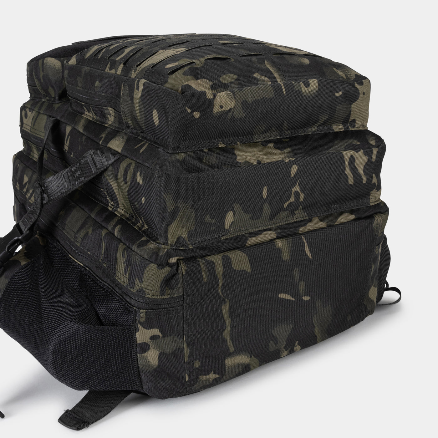 Large black camo 45L Backpack