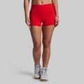 BORN PRIMITIVE-Your Go To Booty Short RED